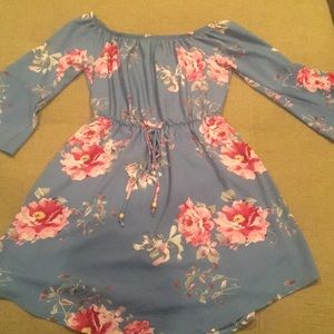 Off the shoulder dress